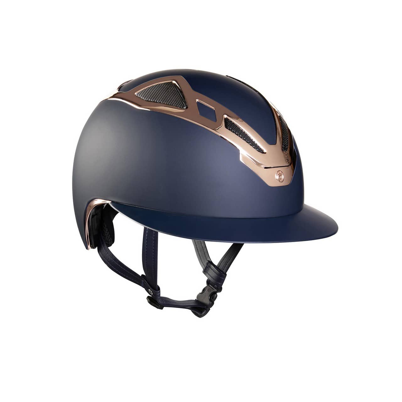Casco Apex Chrome Lady blu matt/rose gold
