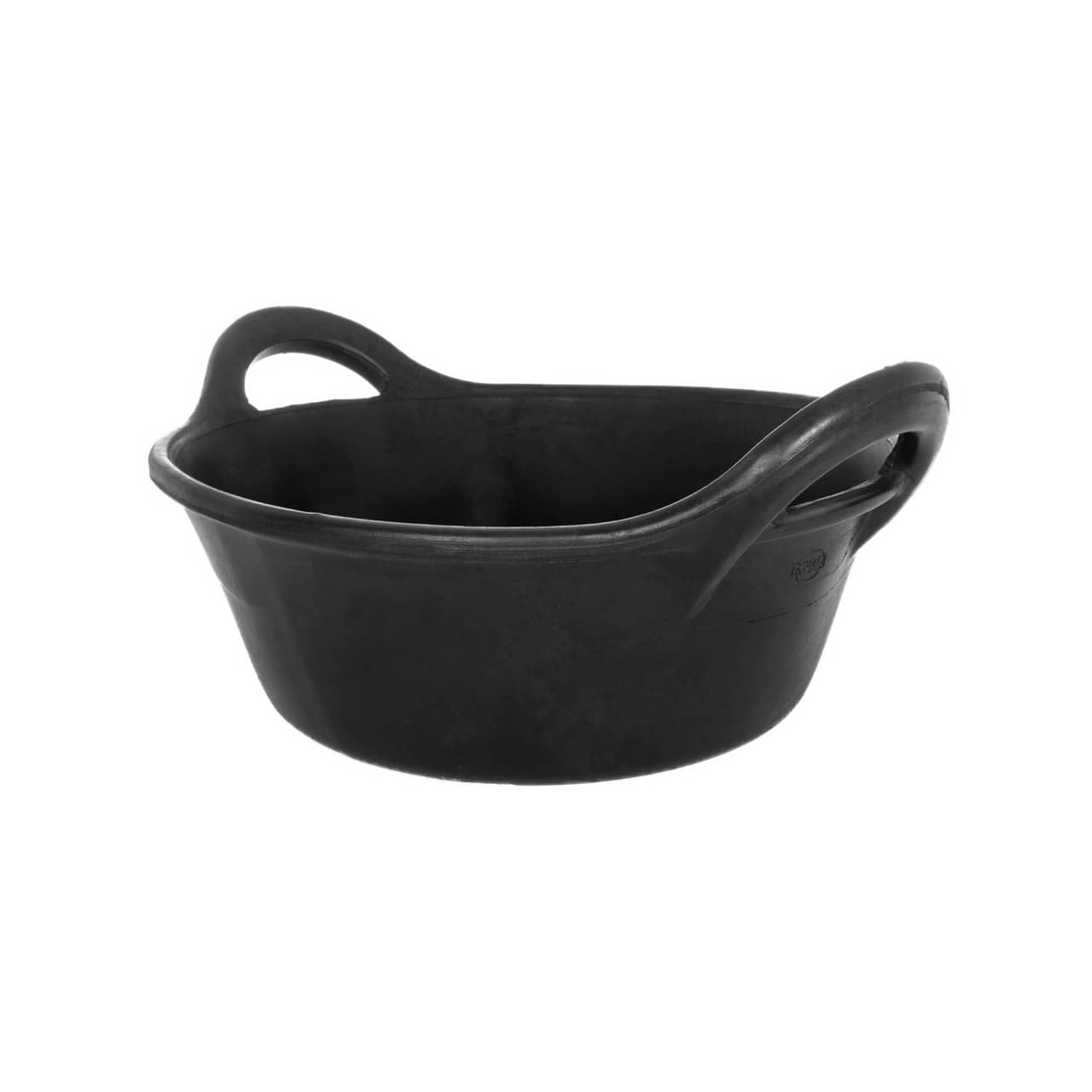 Mangiatoia tonda da terra con manici, 20 litri
