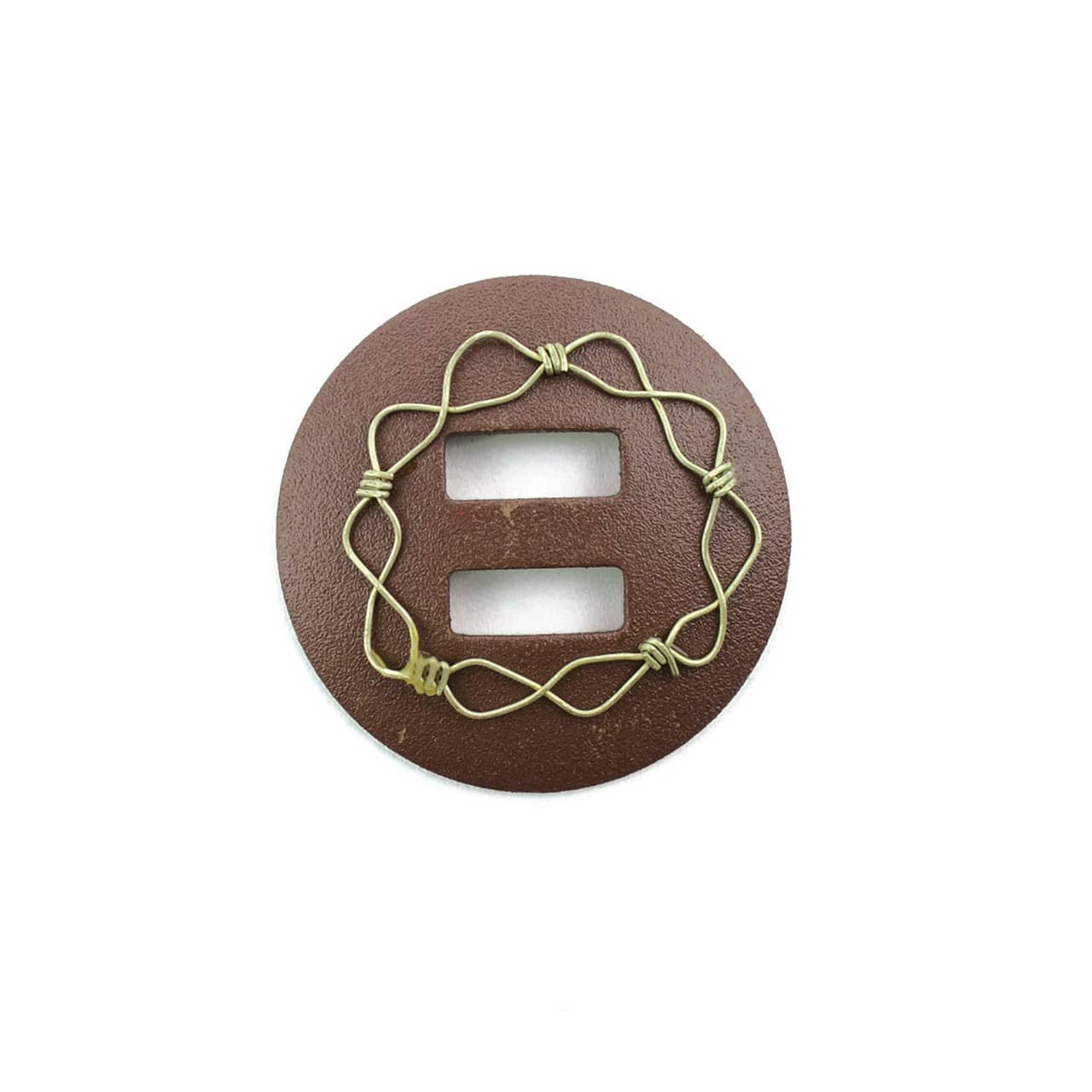 Conchos per sella western, brunito