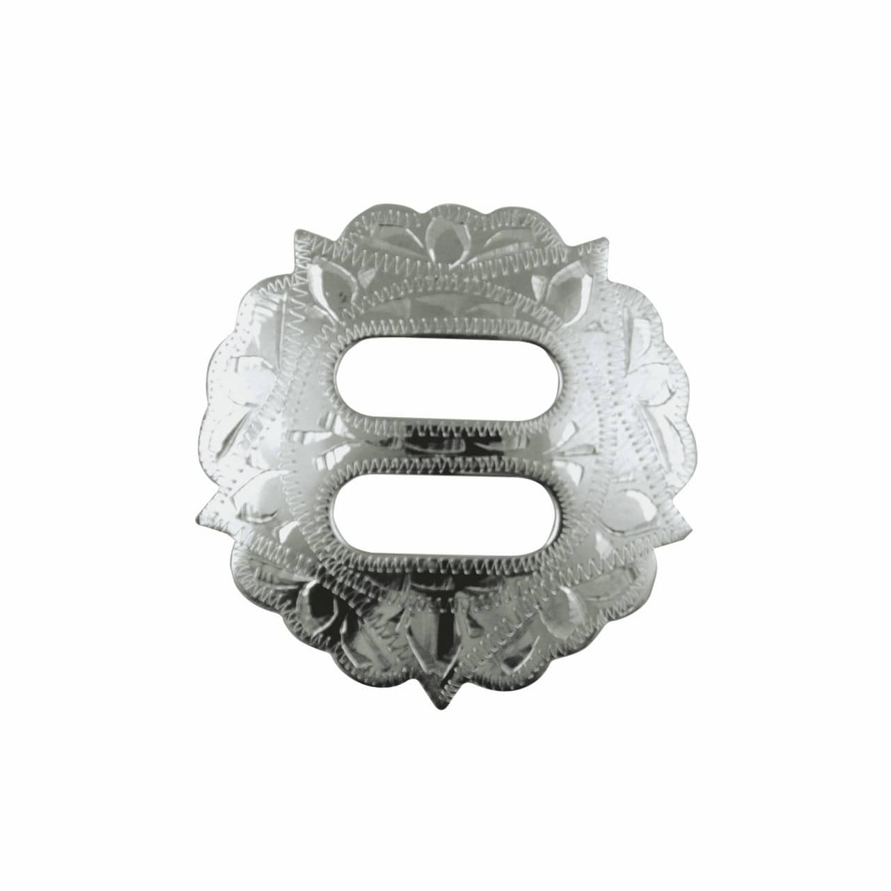 Conchos per sella western satinato, punte