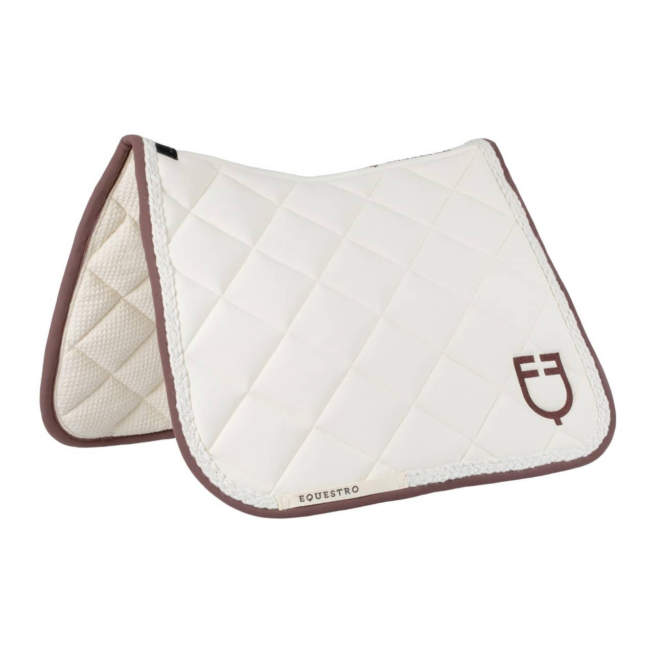 Sottosella dressage con cordoncino intrecciato