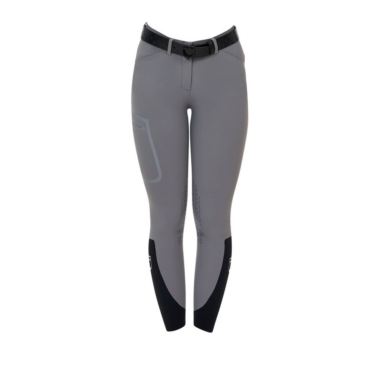 Pantalone slim fit donna Equestro Ridertechnology cuciture termosaldate (Rif. ET06781N)