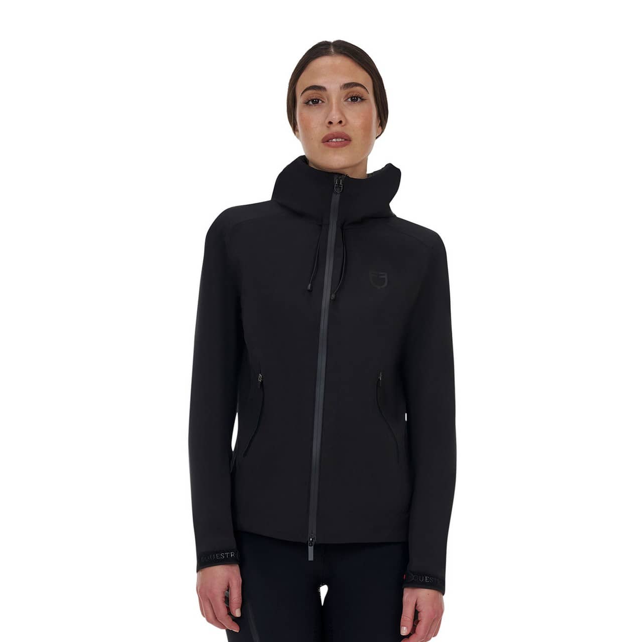 Guscio softshell donna Equestro Ridertechnology impermeabile zip