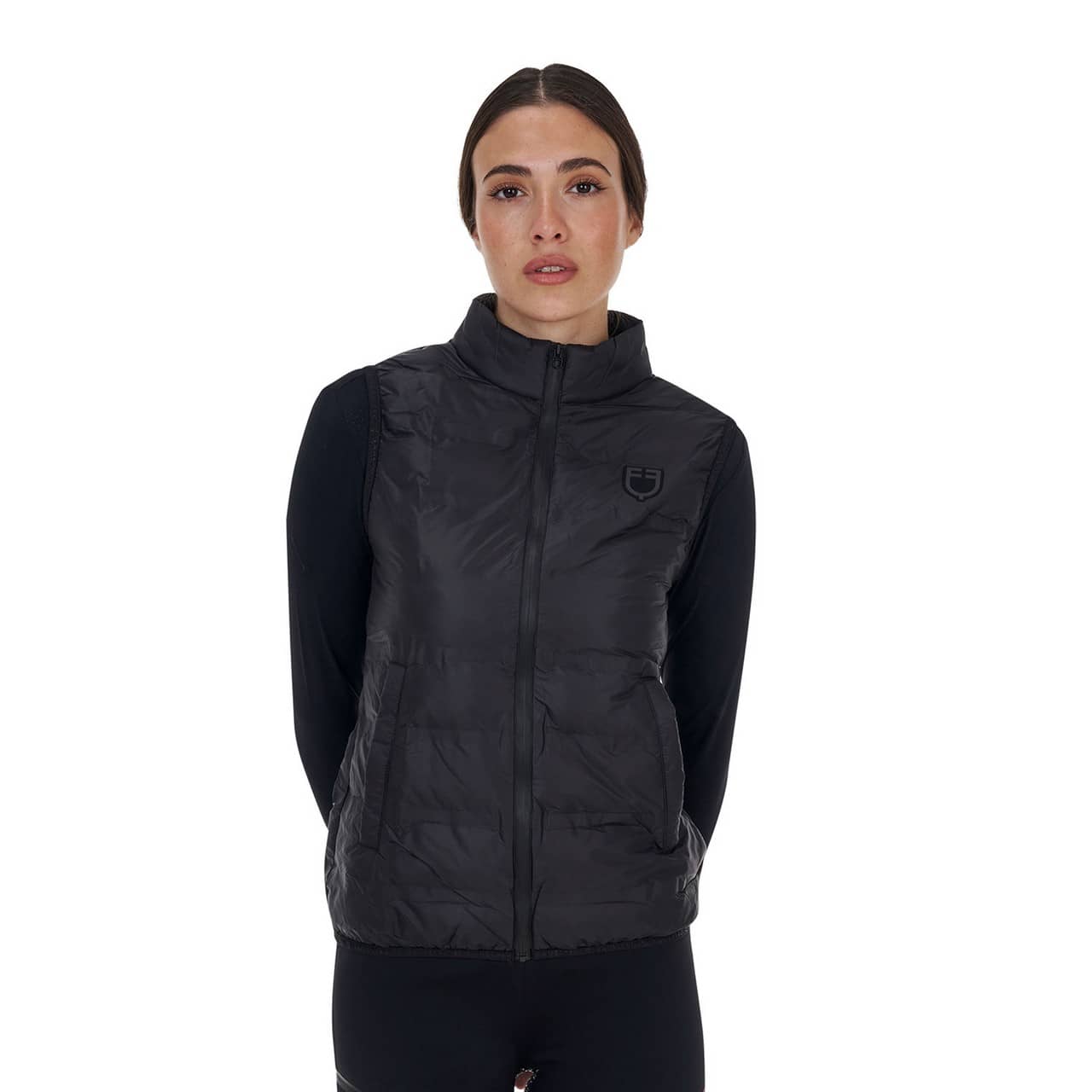 Smanicato donna Equestro Ridertechnology cuciture termosaldate <br>