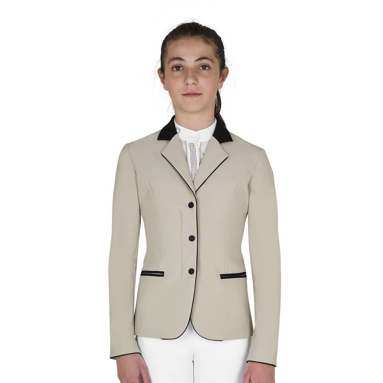 Giacca bambini unisex concorso zip e bottoni