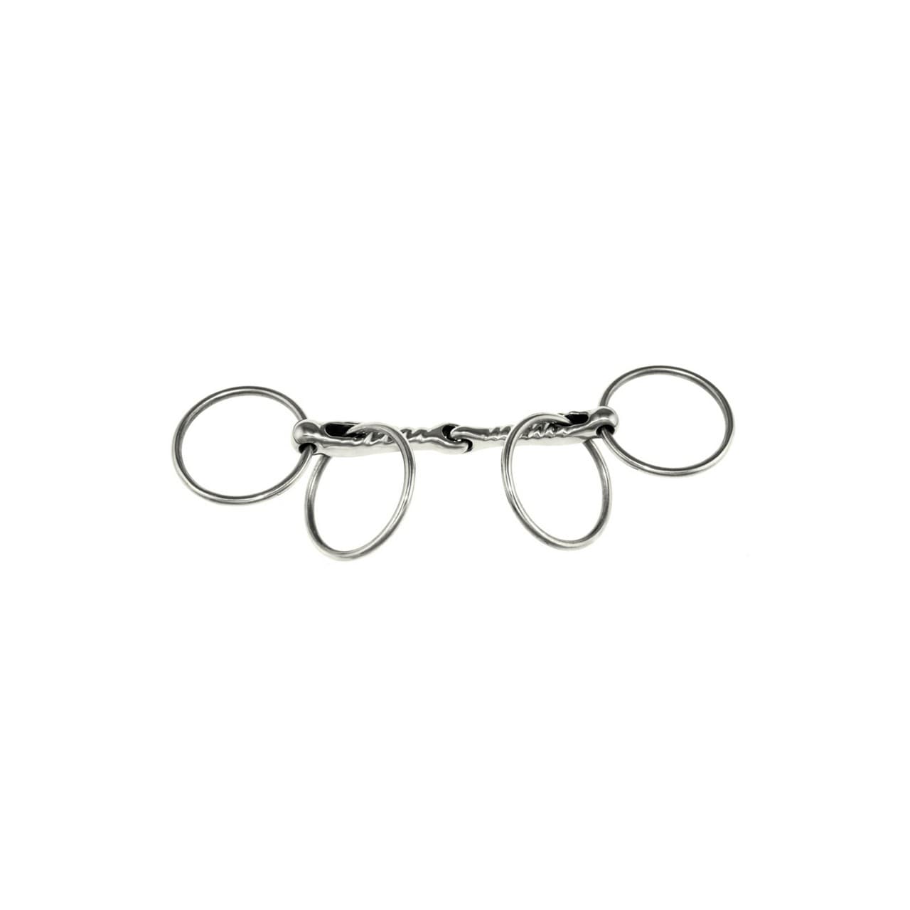 Filetto Scourier twisted, doppio anello, vista 1