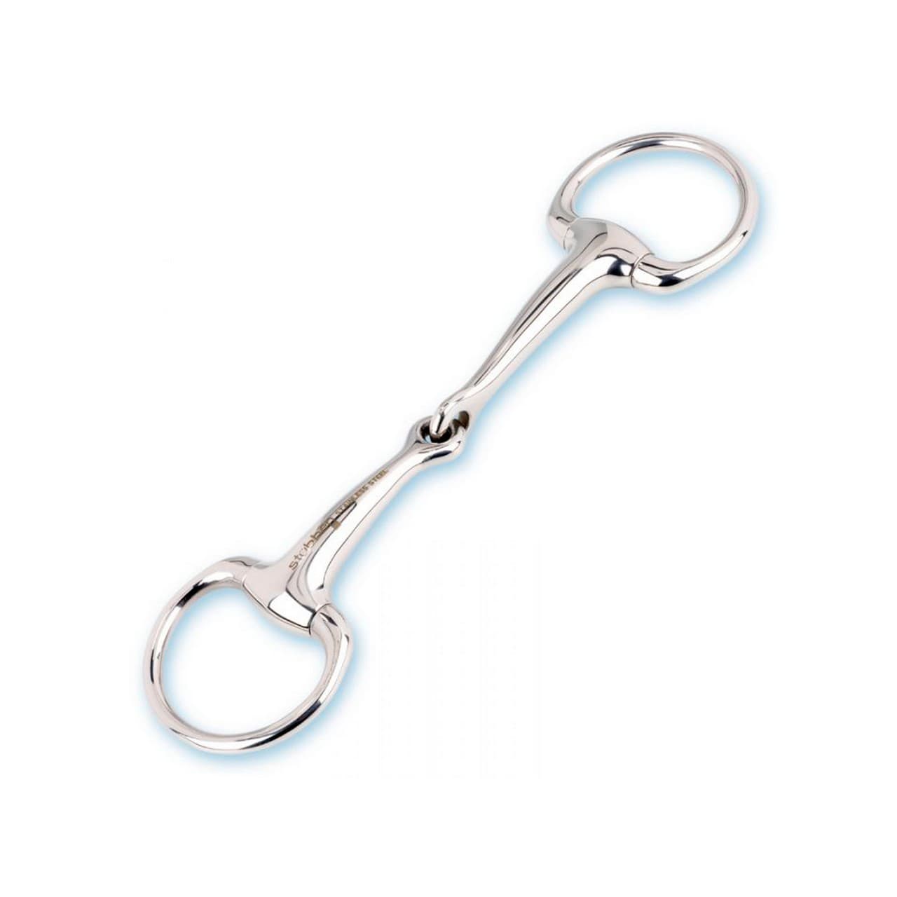 Stubben Egg Butt Bradoon, thickness 16mm, ring 50x40mm (1 pz), vista 1