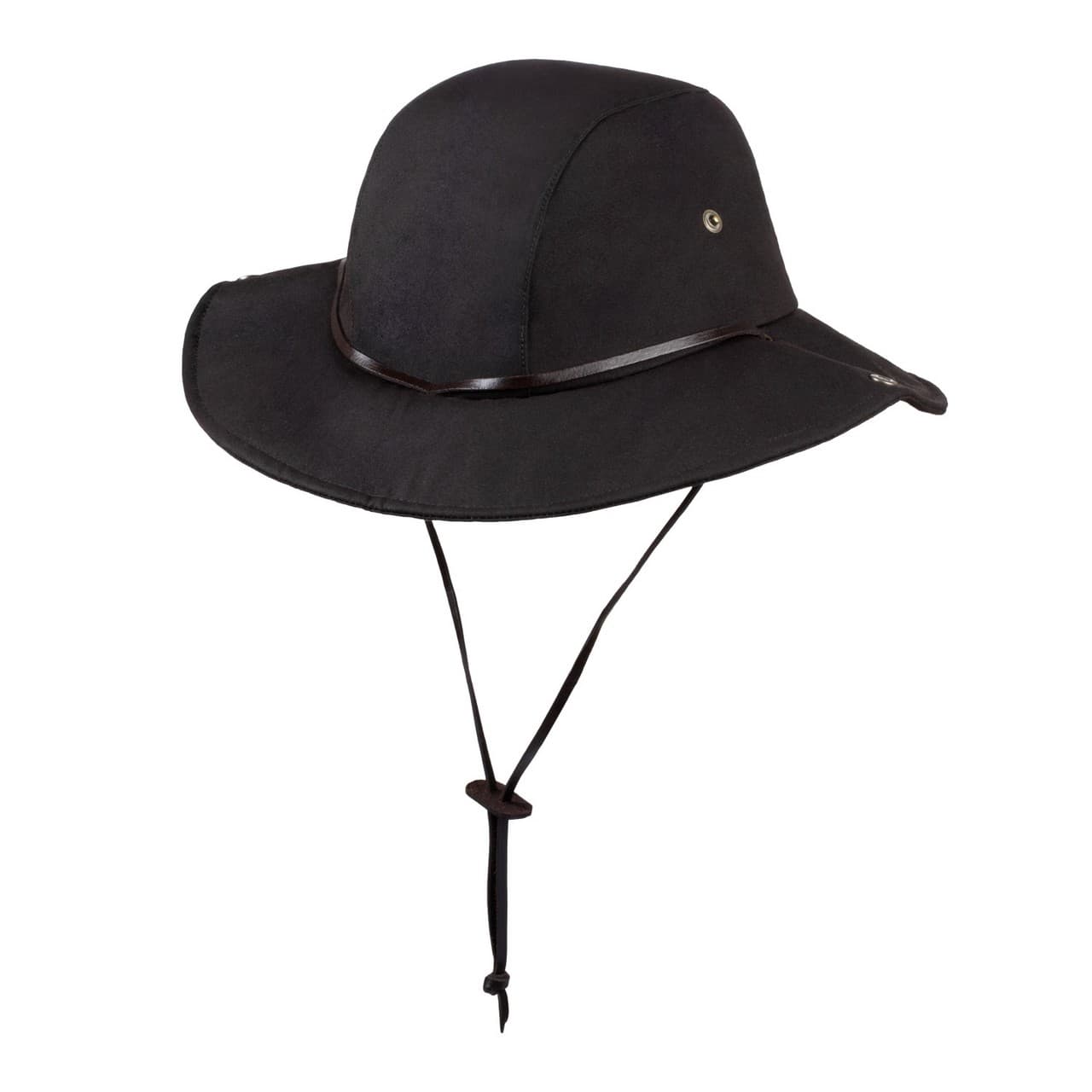 Cappello in tessuto cerato, vista 1