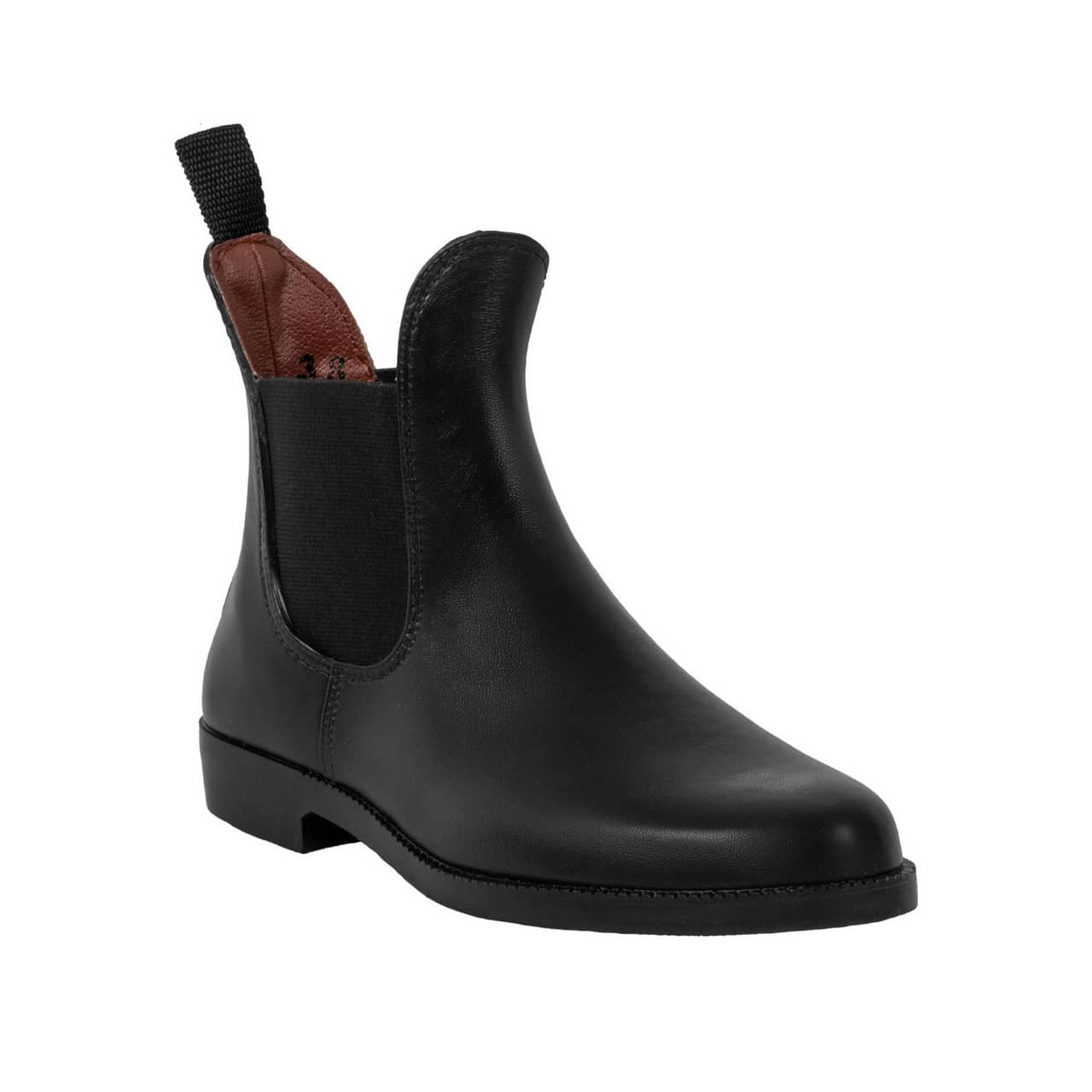 Stivaletto jodhpur in gomma