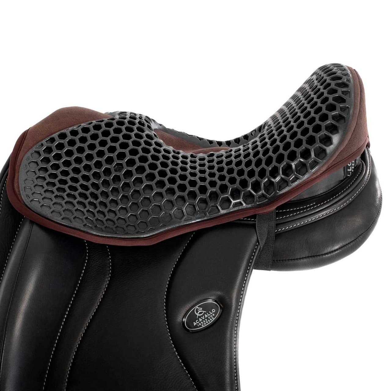 Copriseggio dressage gel-out hexagonal Ortho-pubis Dri-lex 20mm, vista 2