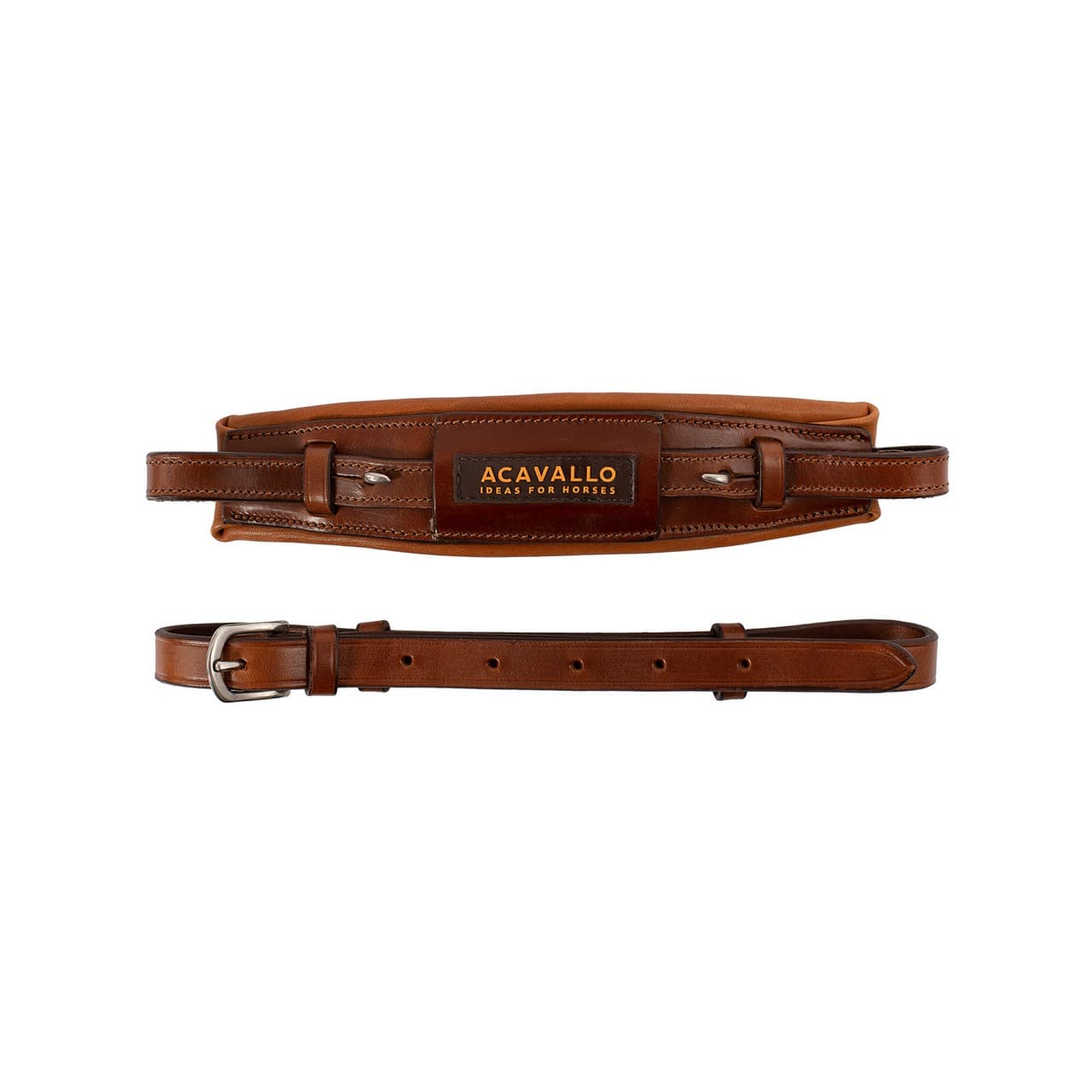 Nasalina pelle Hackamore, vista 1
