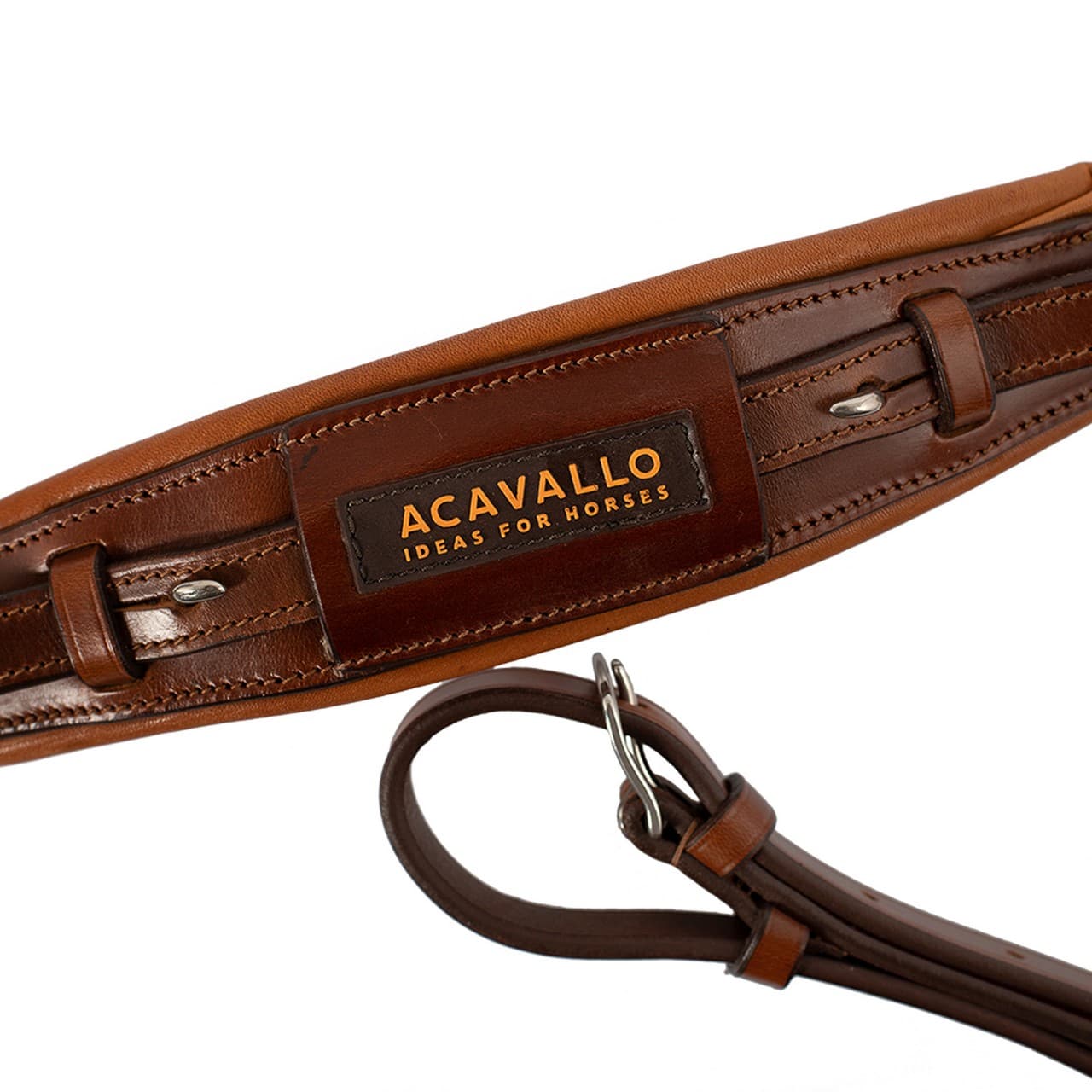 Nasalina pelle Hackamore, vista 3