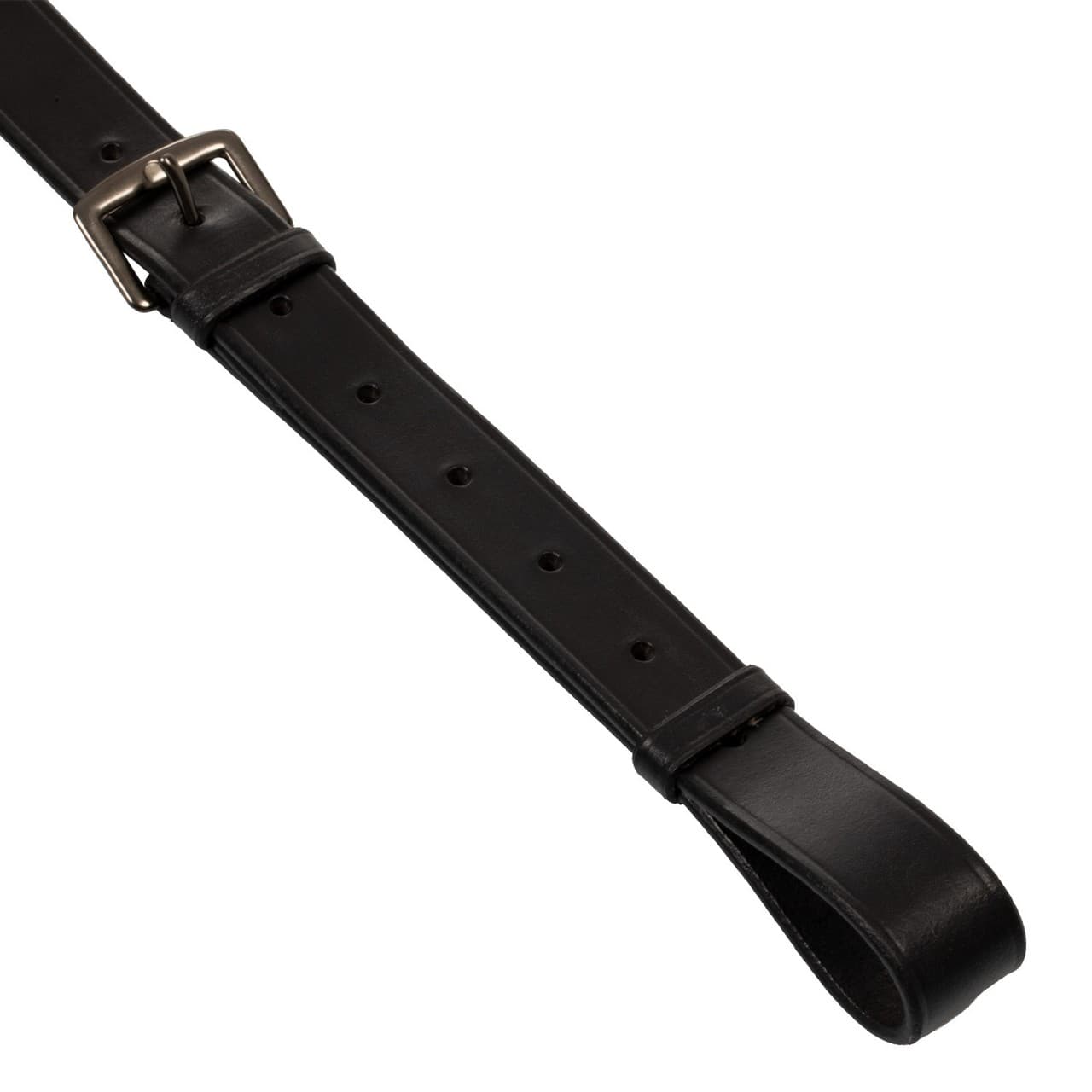 Martingala collier in pelle, vista 3