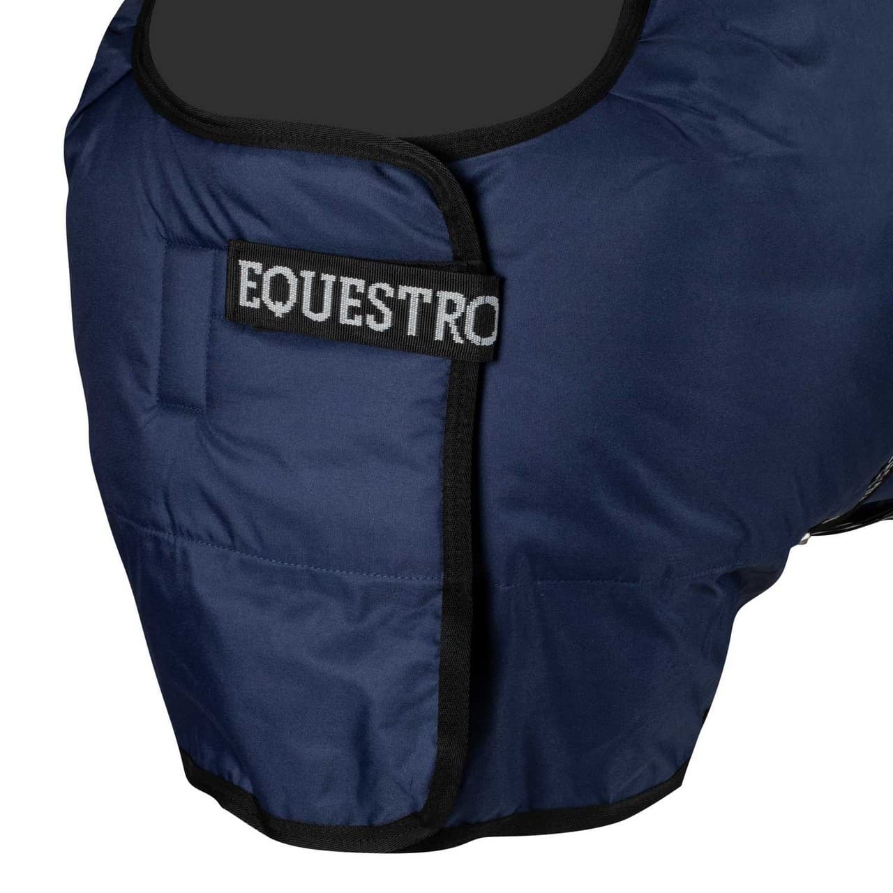 Coperta da box antistrappo con logo, vista 2