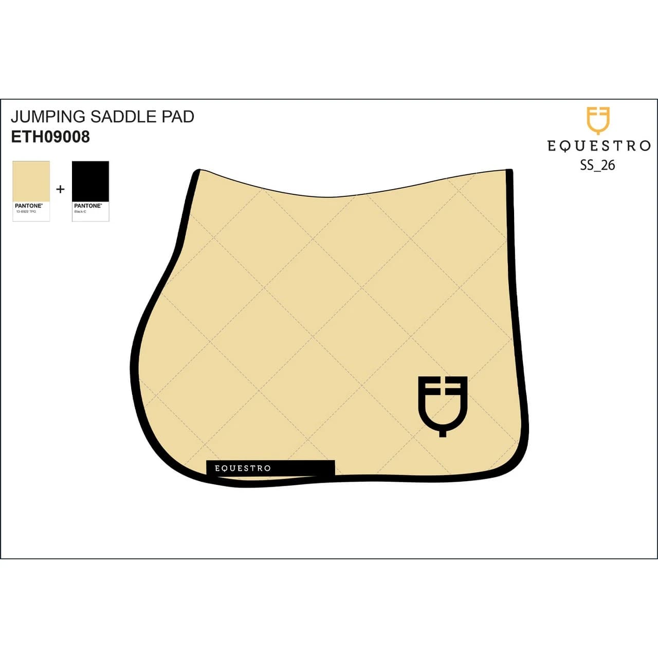 Sottosella salto con logo ricamato black line edition, vista 6