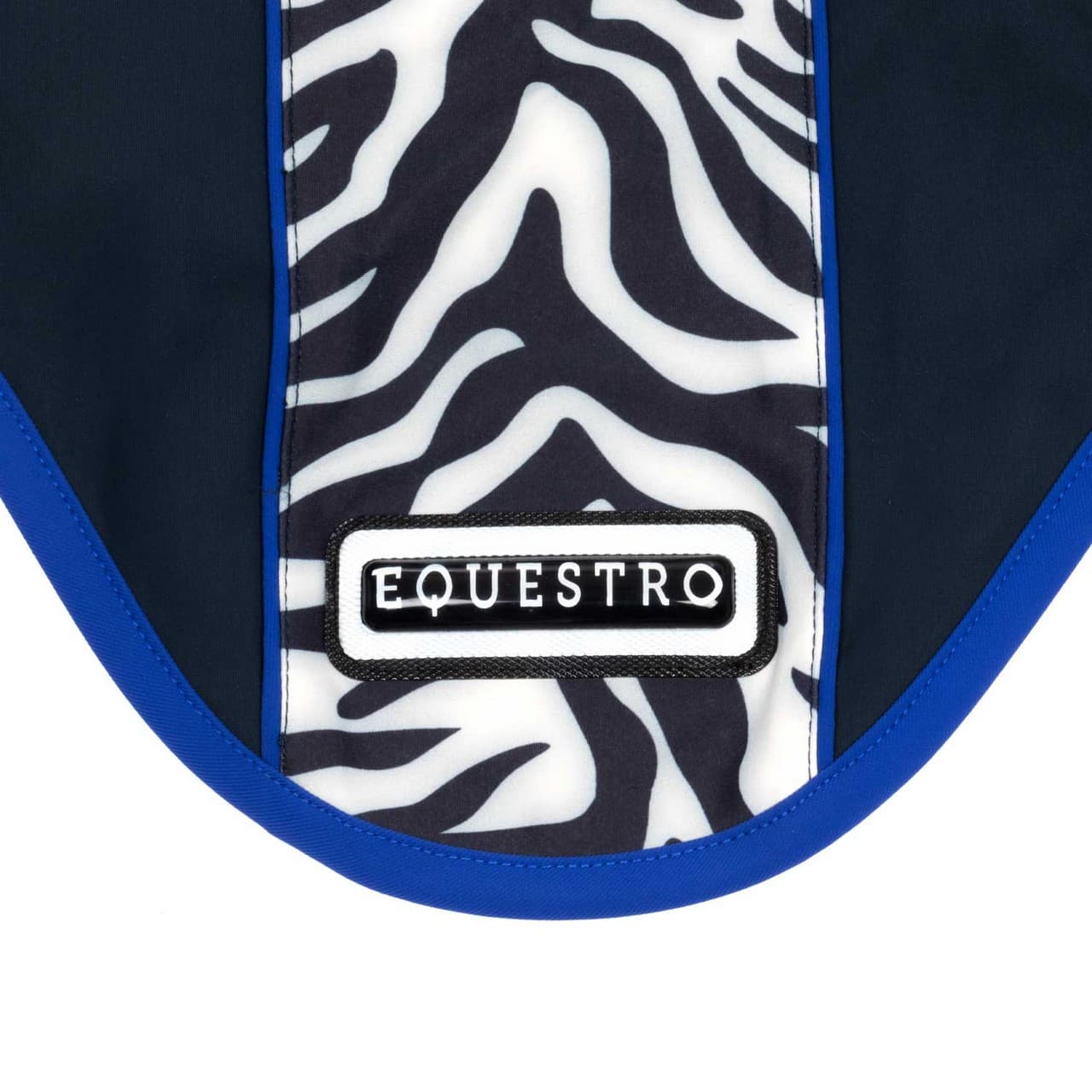 Cuffietta in tessuto tecnico con fascia centrale zebrata, vista 4