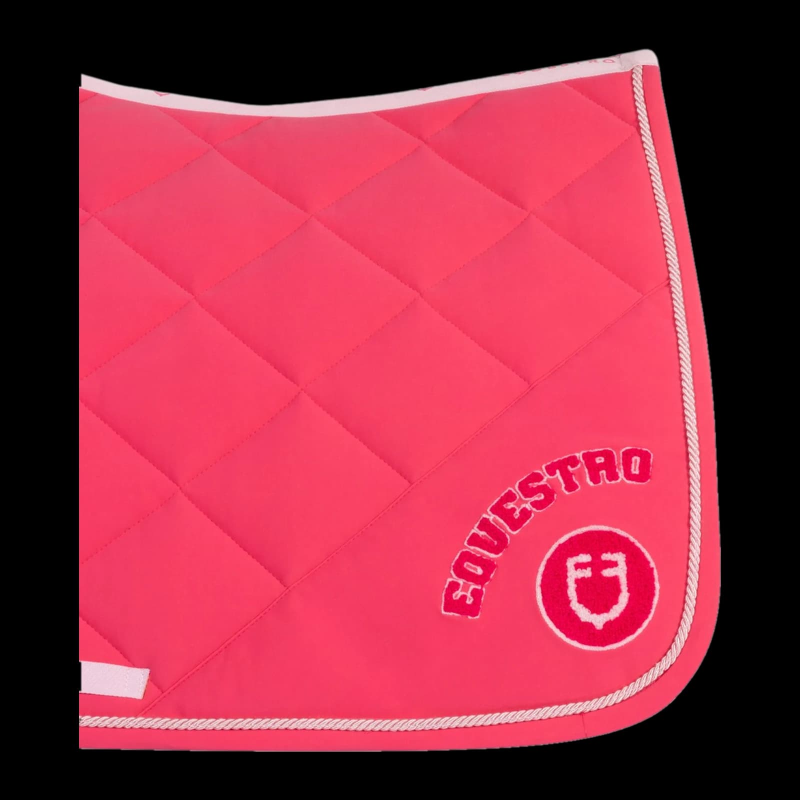Sottosella da salto in tessuto tecnico con logo su patch in spugna, vista 10