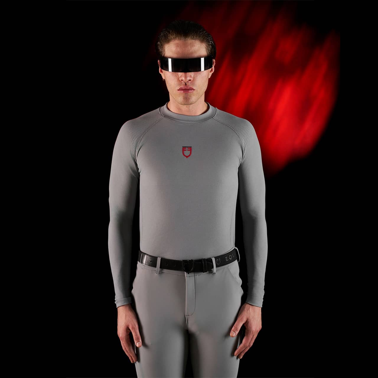 Base layer uomo Equestro Ridertechnology manica lunga