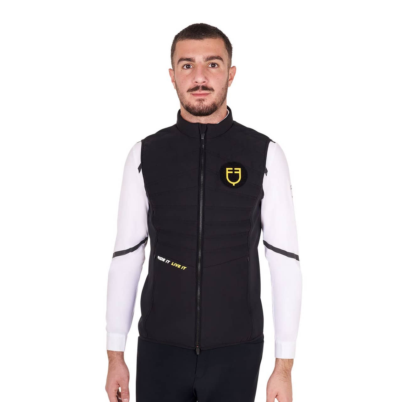 Smanicato uomo slim fit in tessuto tecnico (Rif. ETM00214)