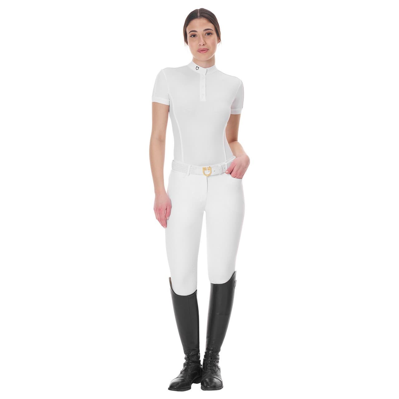 Polo donna da concorso a body, vista 6