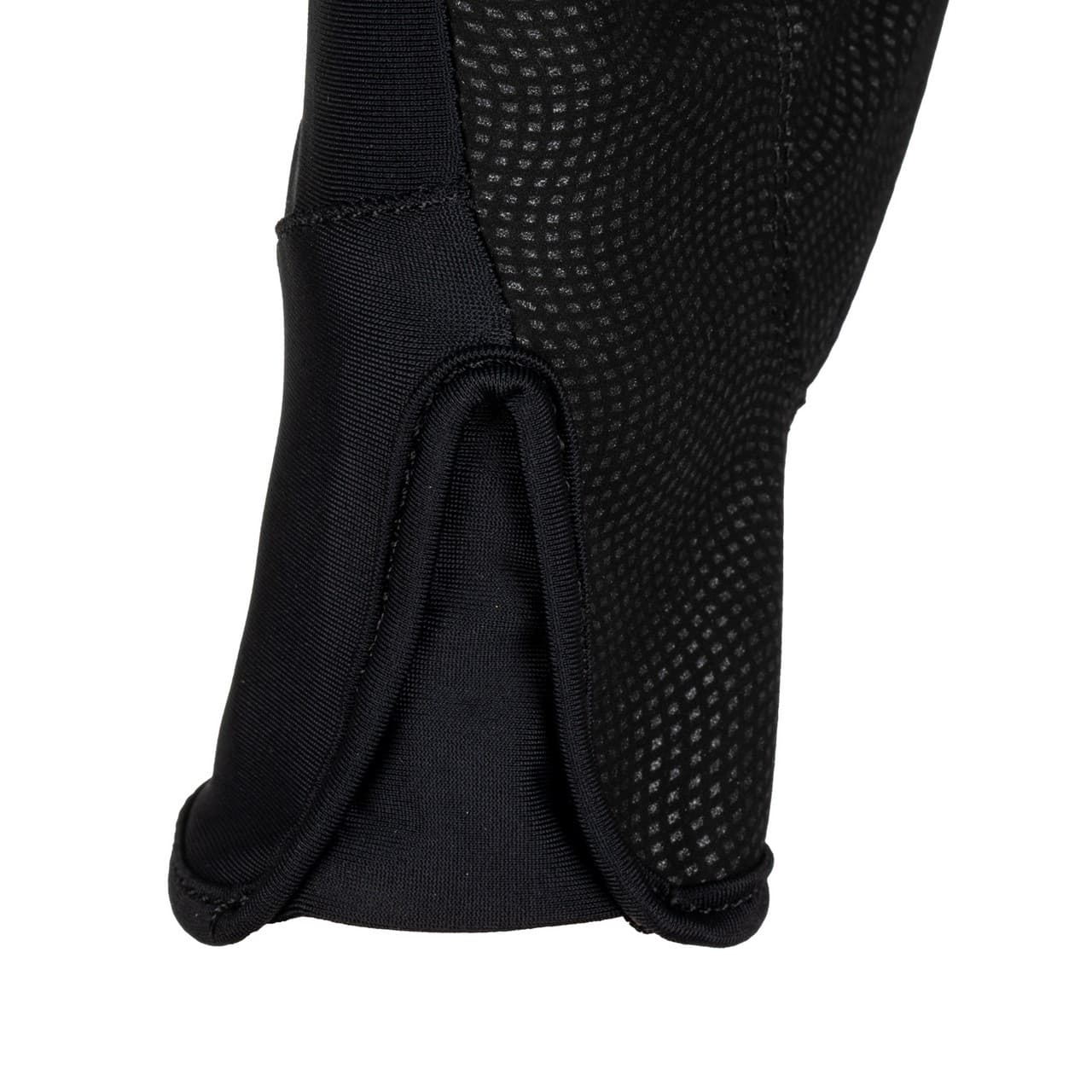 Guanti donna in speciale tessuto in elastan con logo, vista 5