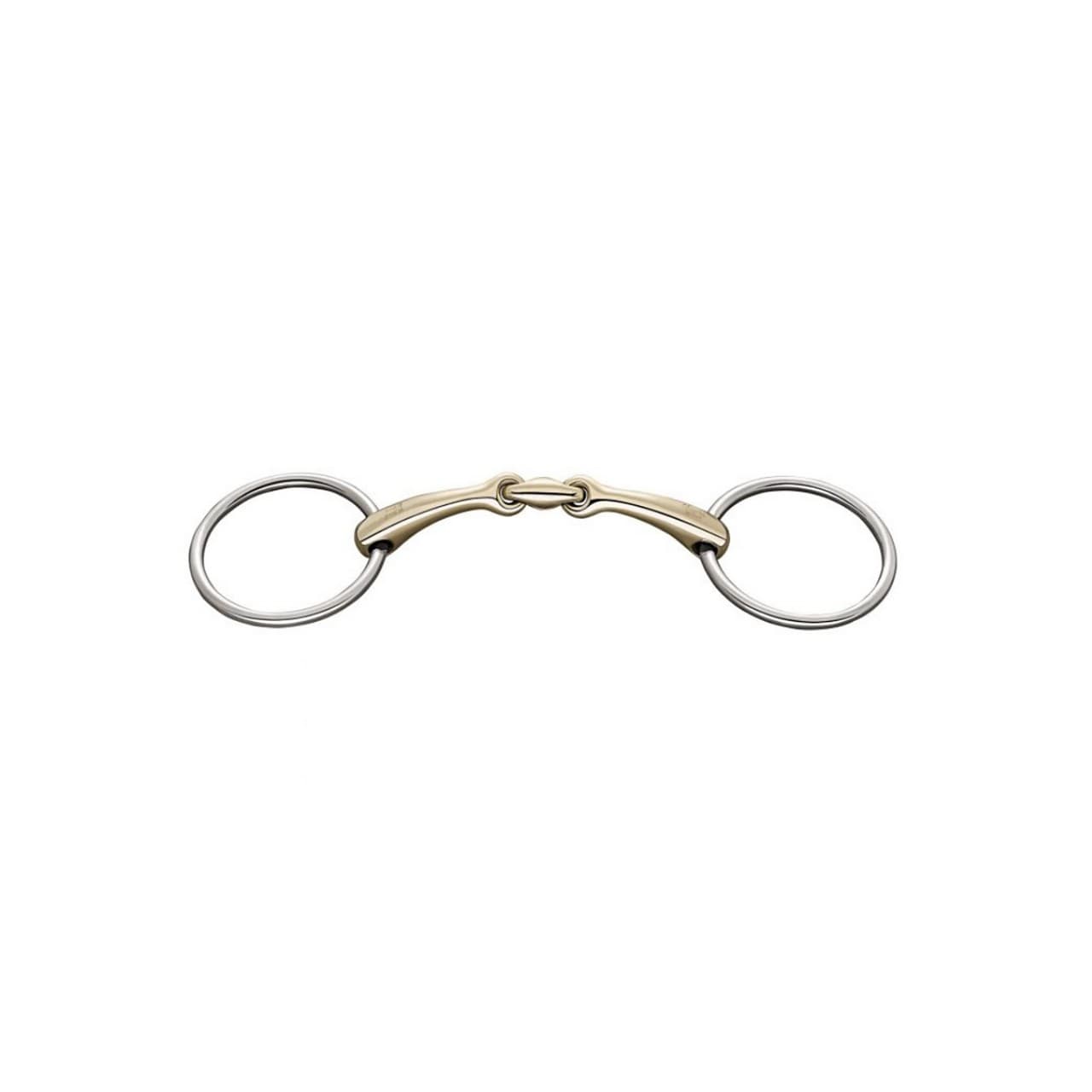 Dynamic RS Loose Rg. Snaffle 16mm Sensogan, double jointed, vista 1