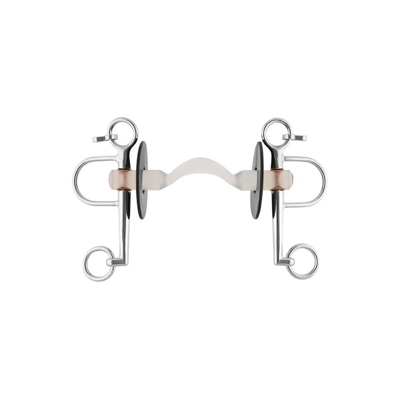 Nathe Pelham 20mm w. hard Mullen mouth w. port and short cheeks, vista 1
