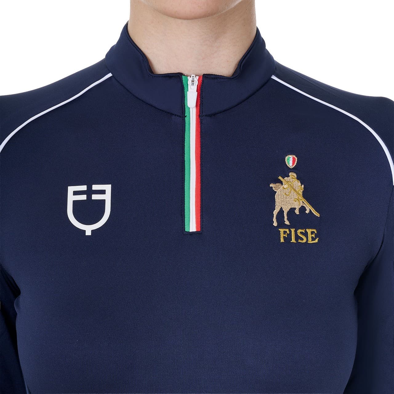 Base layer donna da allenamento Equestro X FISE, vista 3