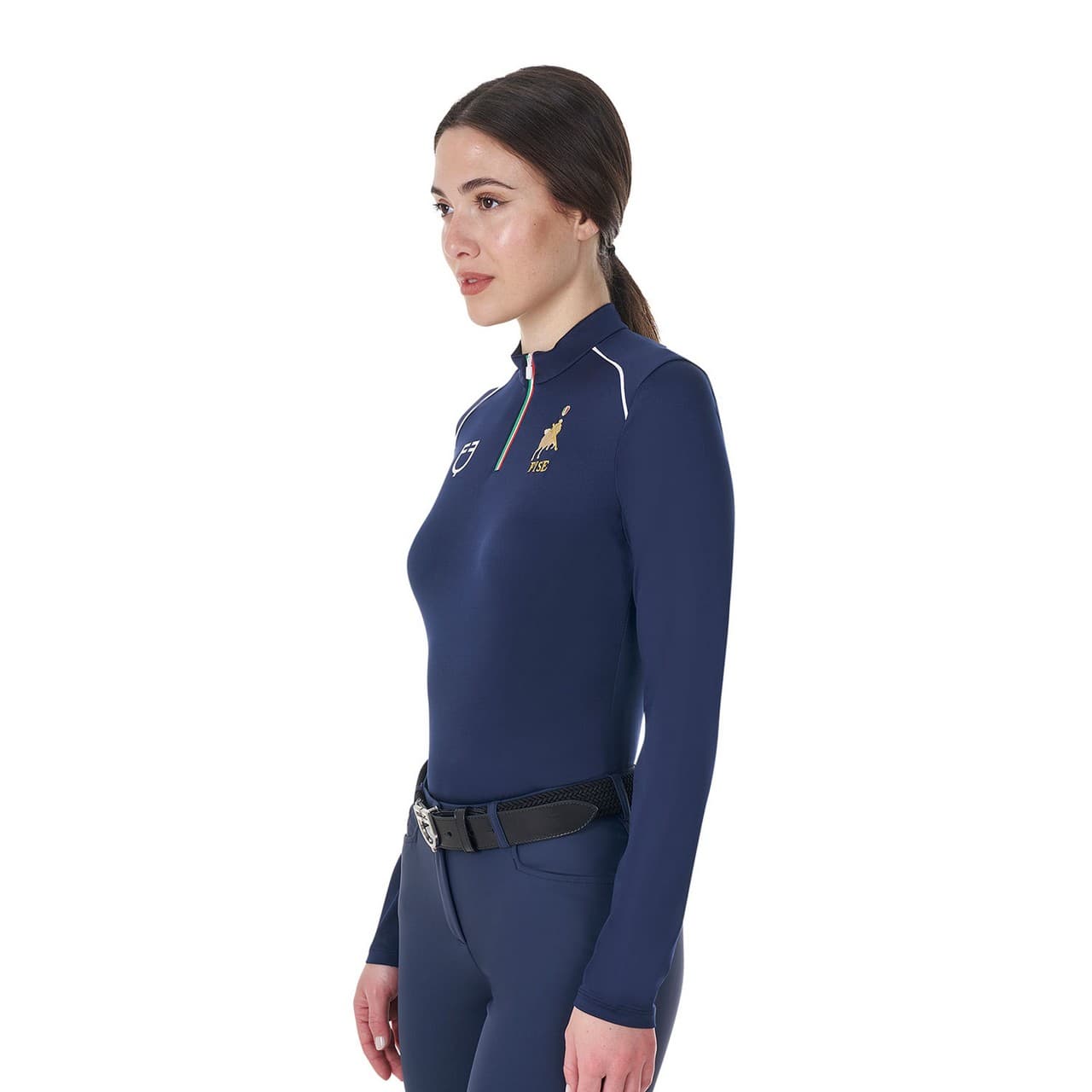 Base layer donna da allenamento Equestro X FISE, vista 6