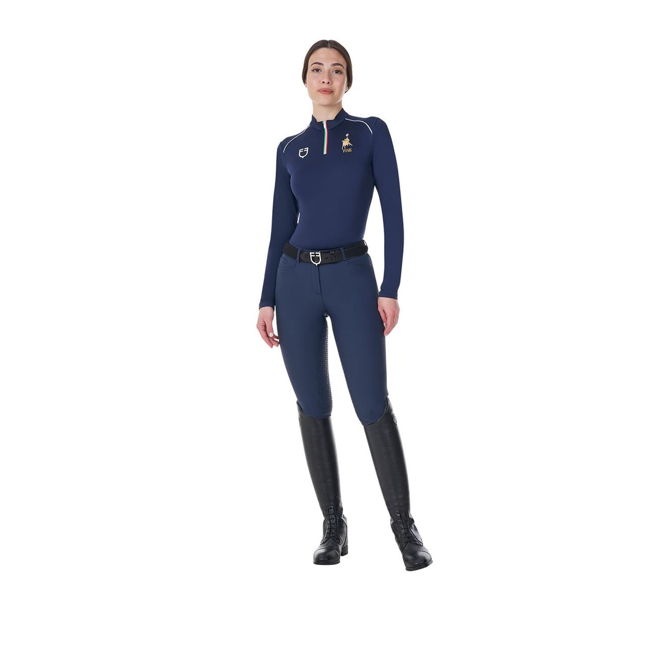 Base layer donna da allenamento Equestro X FISE, vista 9