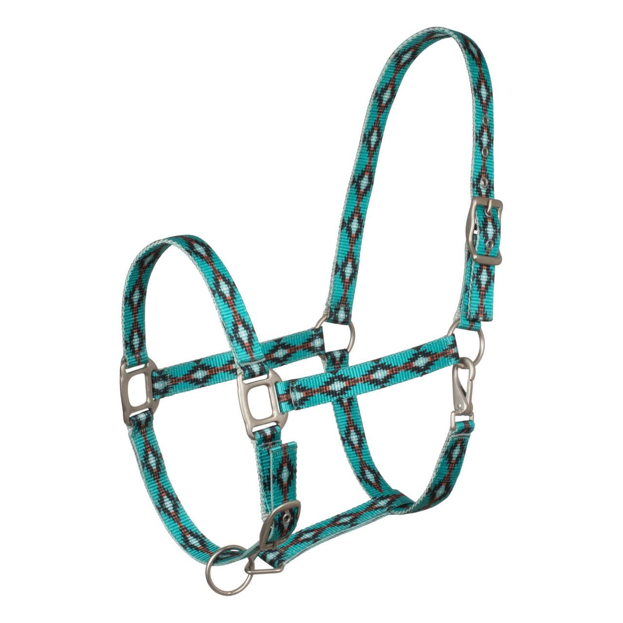 Cavezza in nylon con decorazioni navajo, vista 1