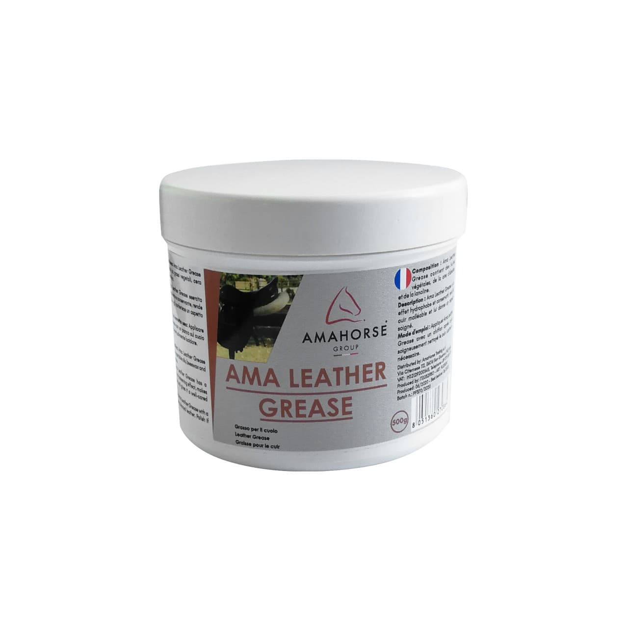 AMA LEATHER GREASE GRASSO PER CUOIO (500 gr), vista 1