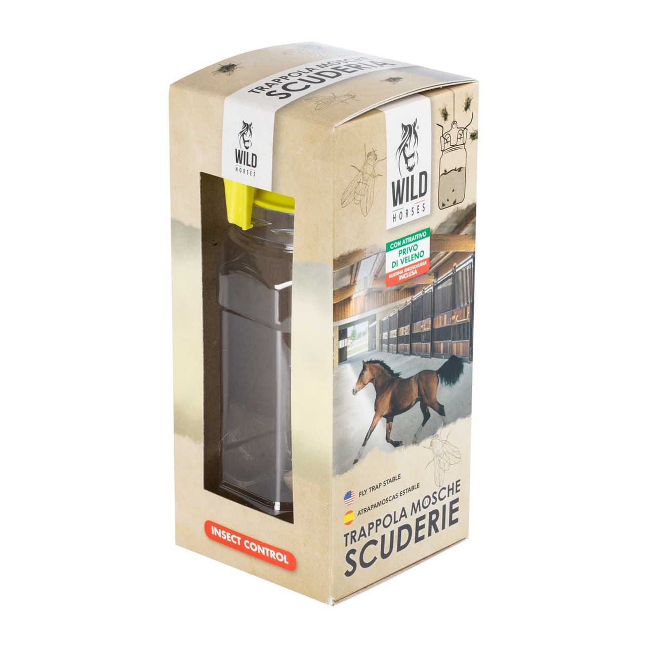 Trappola mosche 750ml, vista 1