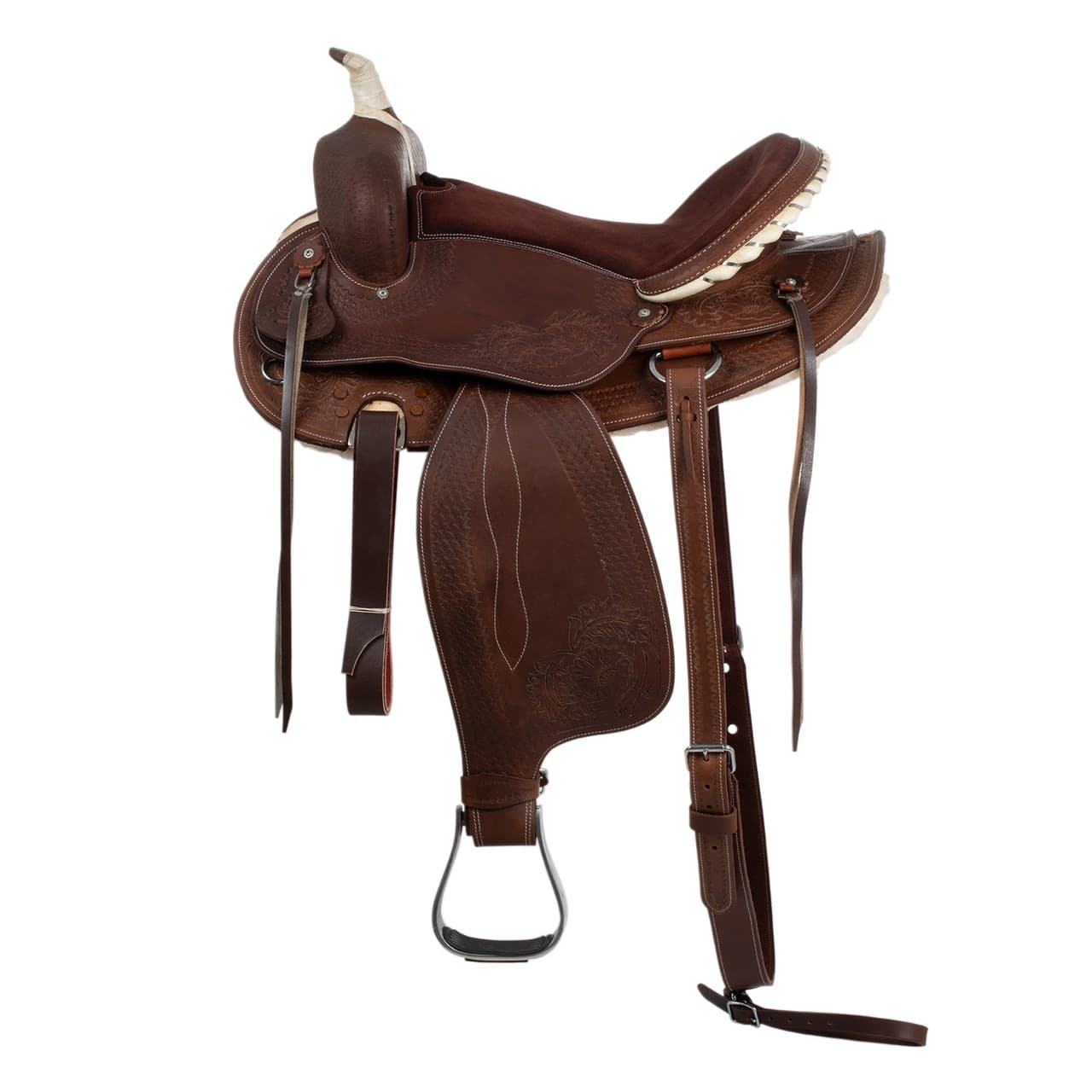 Sella Arabian Lakota modello Silver Wire, vista 1