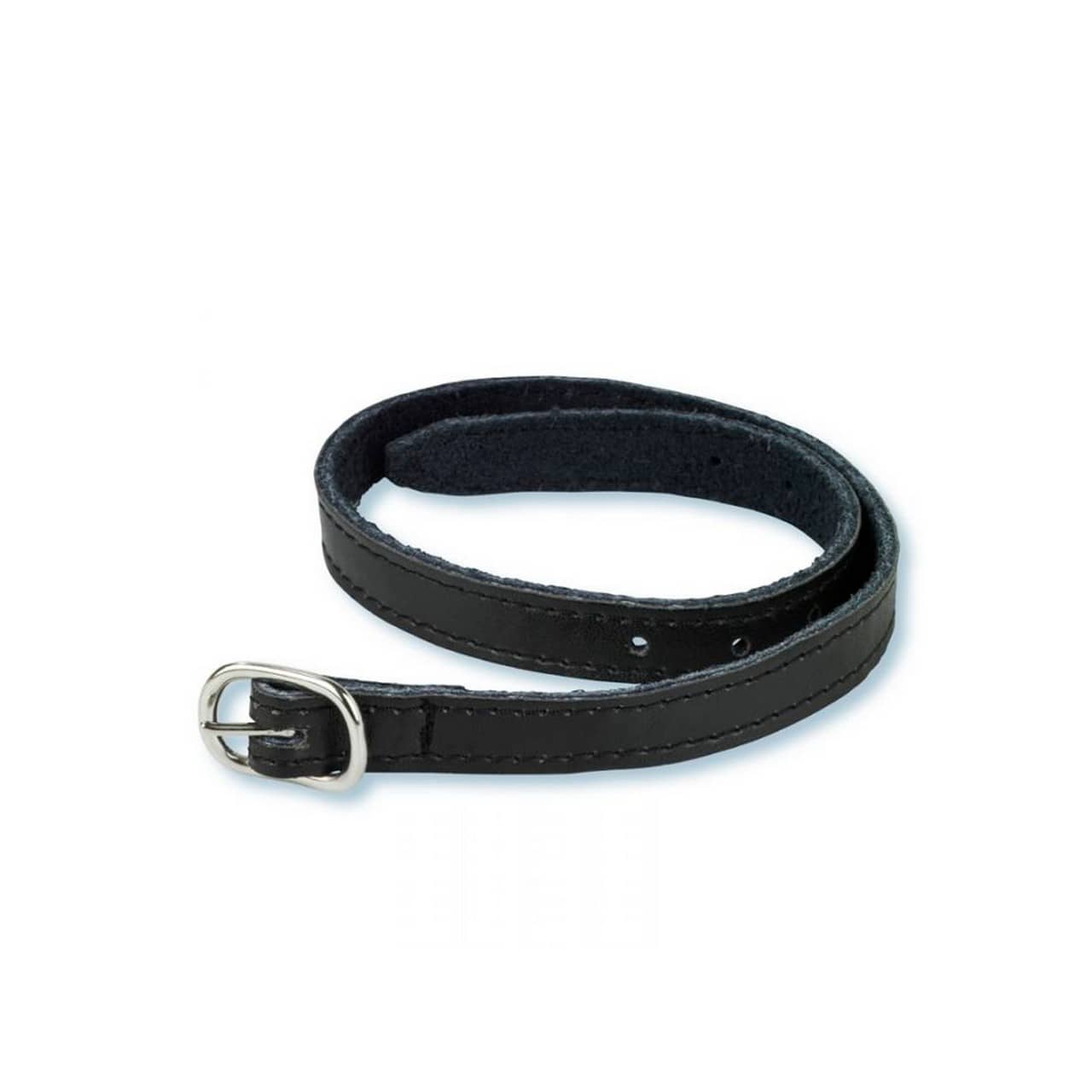 Stubben Leather, double sewed, spurs straps, 45cm ebony (1 pz)