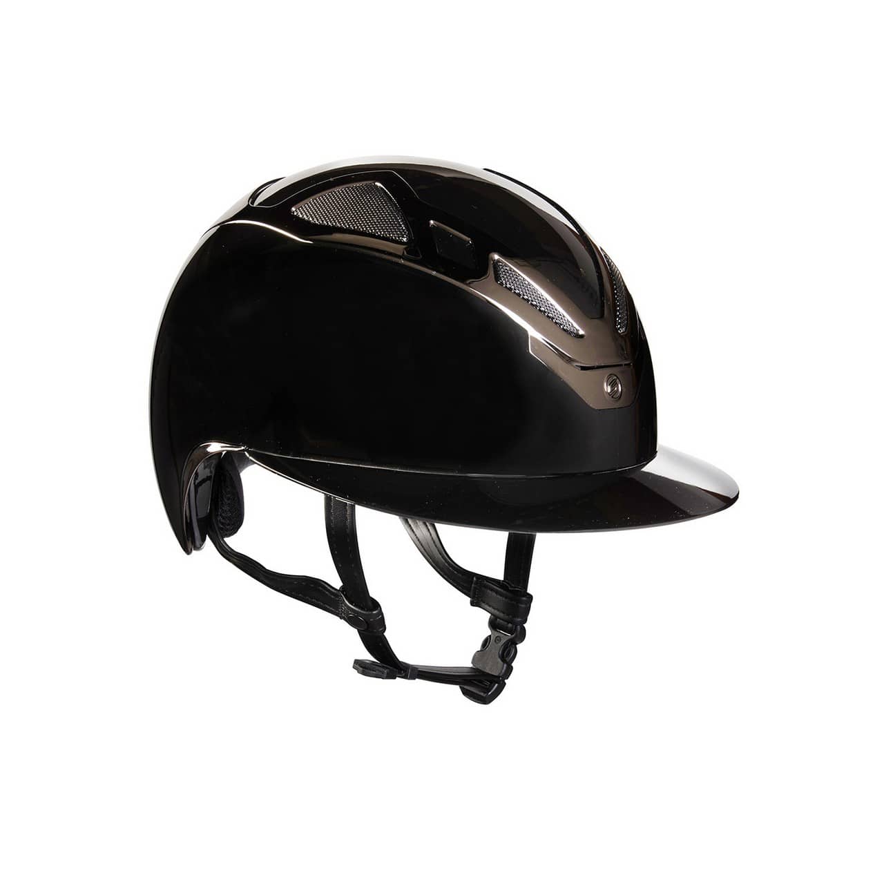 Casco Apex Chrome Lady black glossy