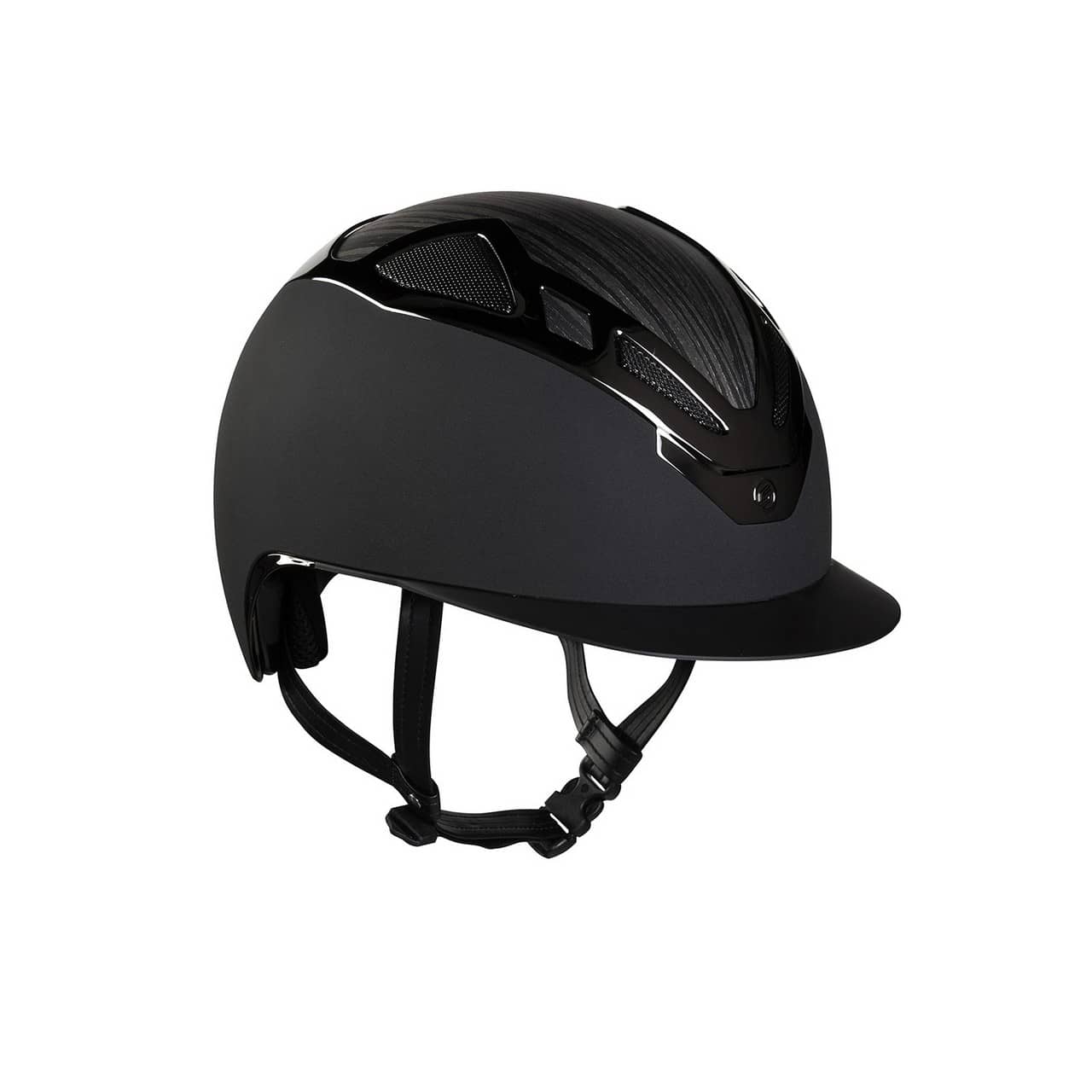 Casco Apex Wood black matt