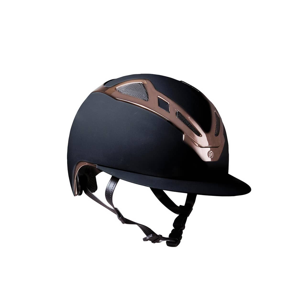 Casco Apex Chr Blk matt/rose gold lady