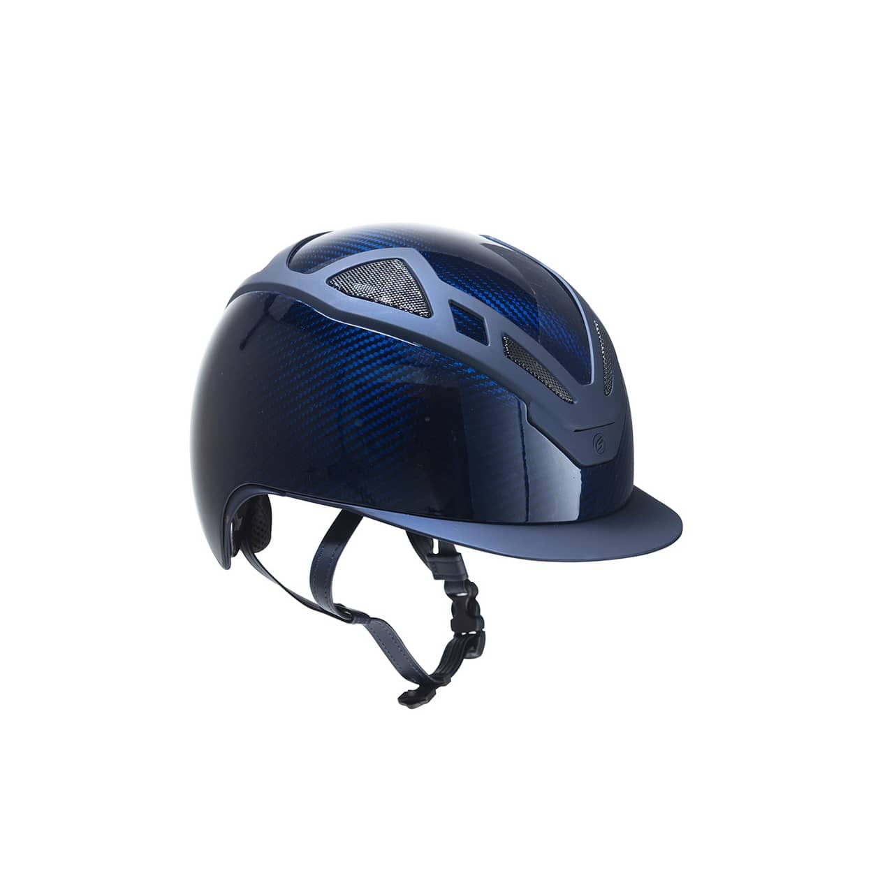 Casco Apex full carbon blu glossy