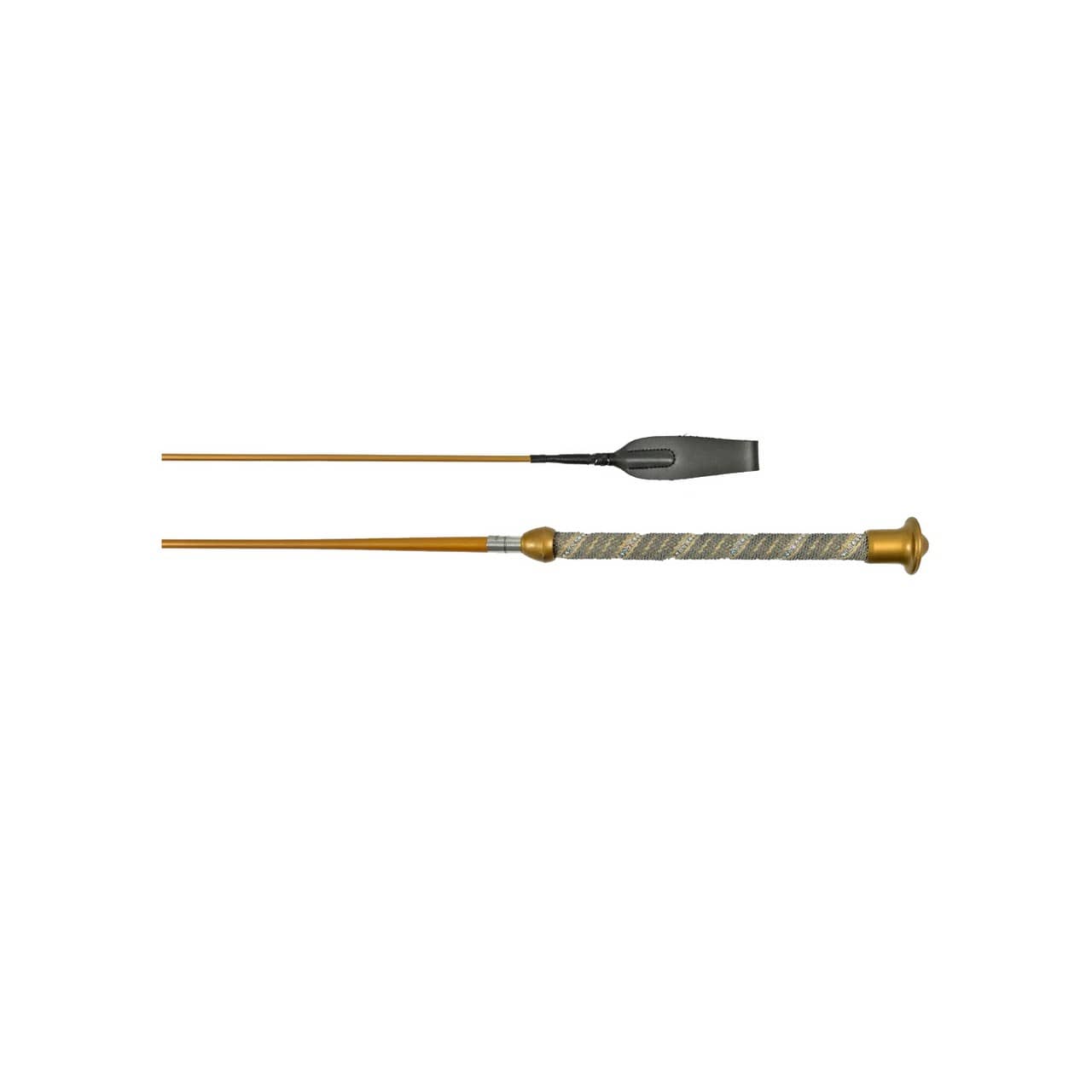 Frustino modello "Silver Stripe Flying" manico grip, fusto lucido