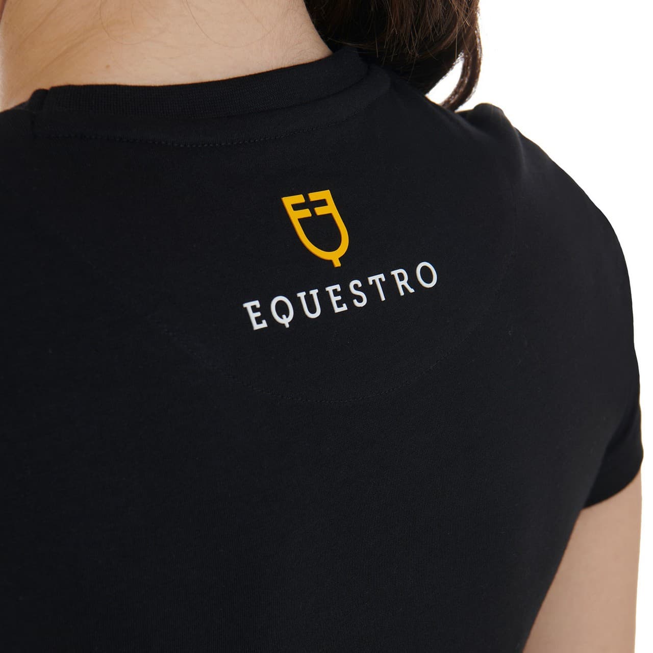 T-shirt donna slim fit con stampa raggio di luna, vista 4
