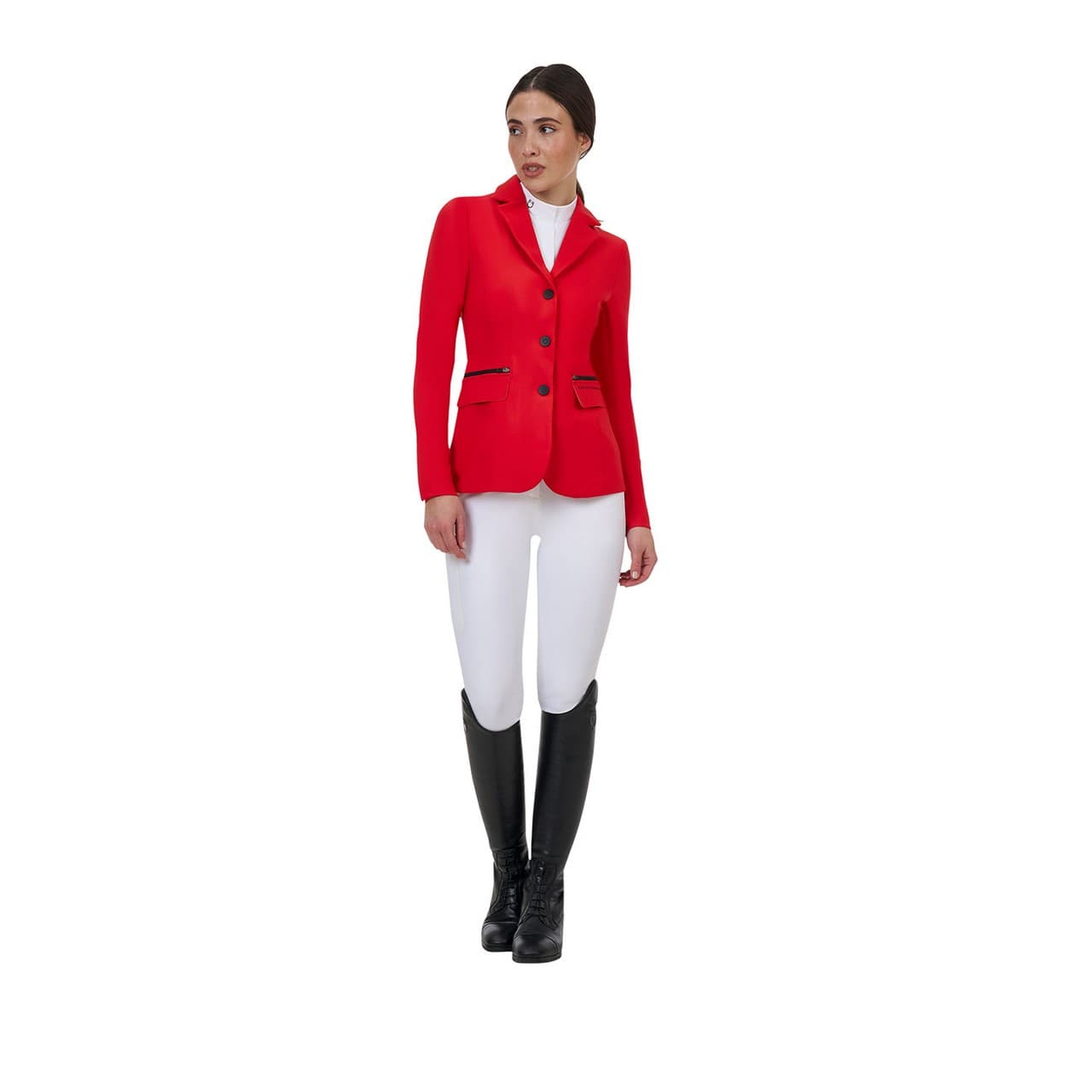 Giacca concorso donna Equestro Ridertechnology cuciture termosaldate, vista 9