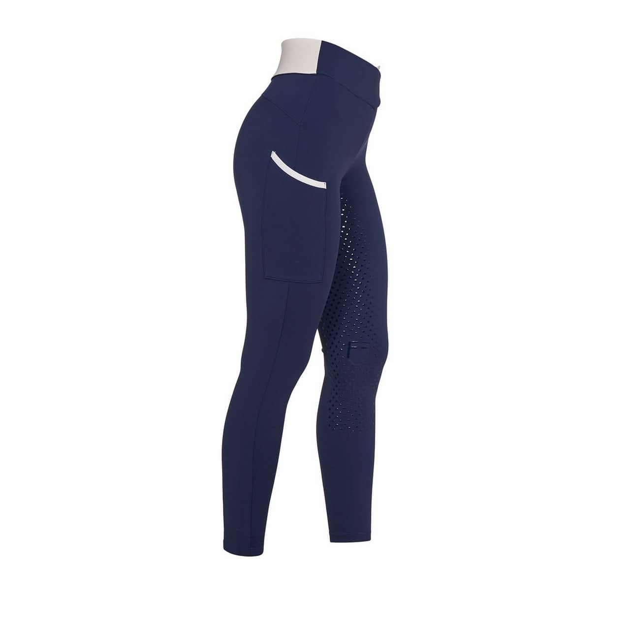 Leggings Equestro donna full grip bicolore