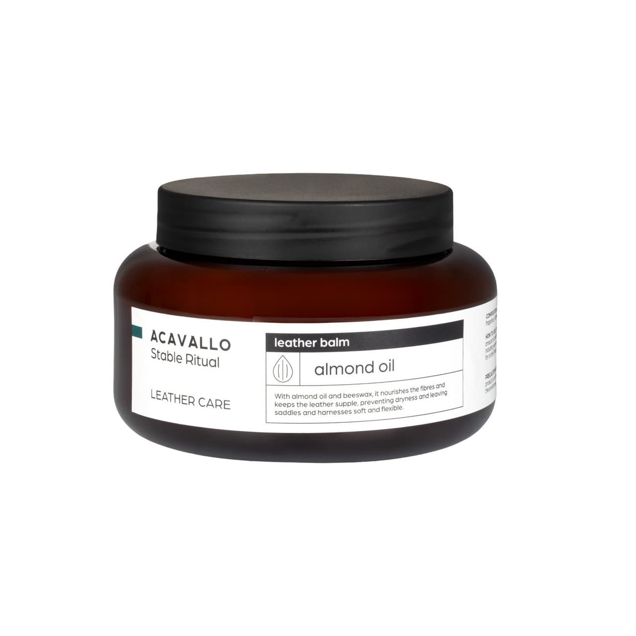 Balsamo cuoio alla mandorla 500ml (glicerina), vista 2