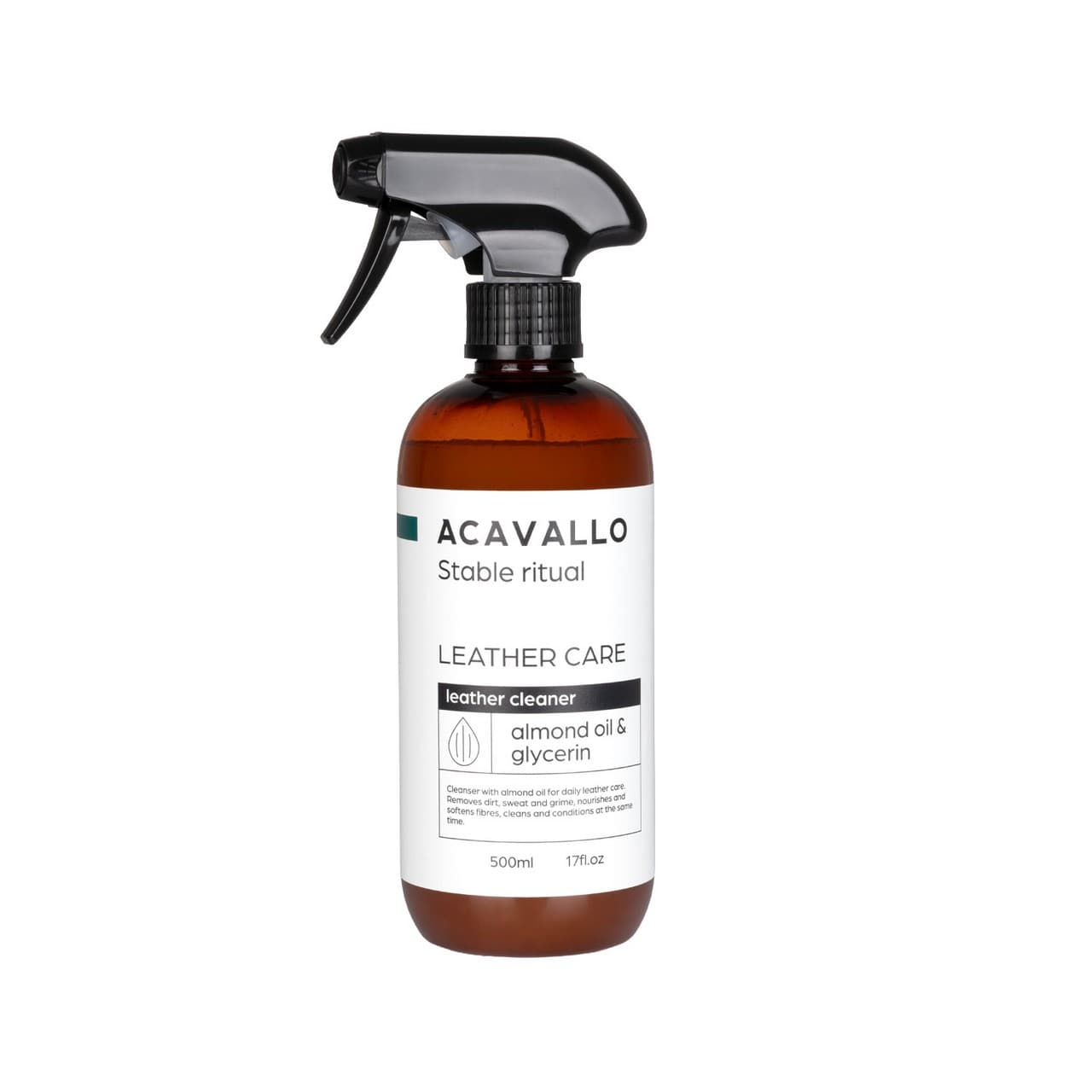 Sapone per il cuoio alla mandorla 500ml (glicerina), vista 1