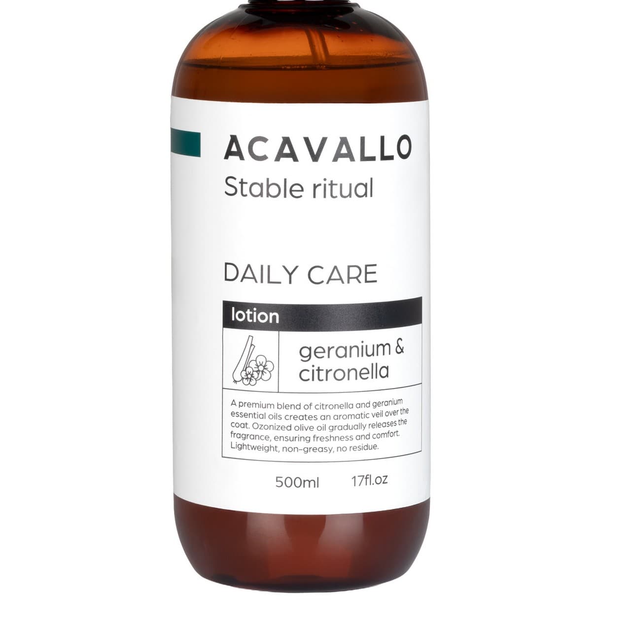 Lozione alla citronella neem e ozono 500ml, vista 2