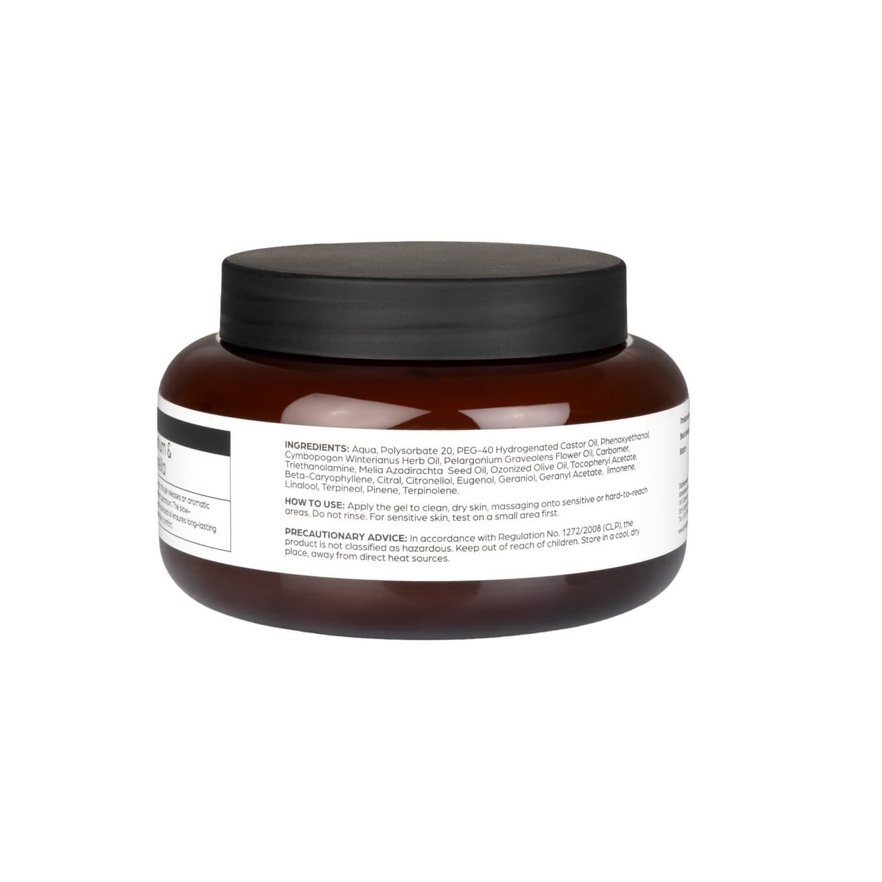 Crema gel alla citronella neem e ozono 500ml, vista 3