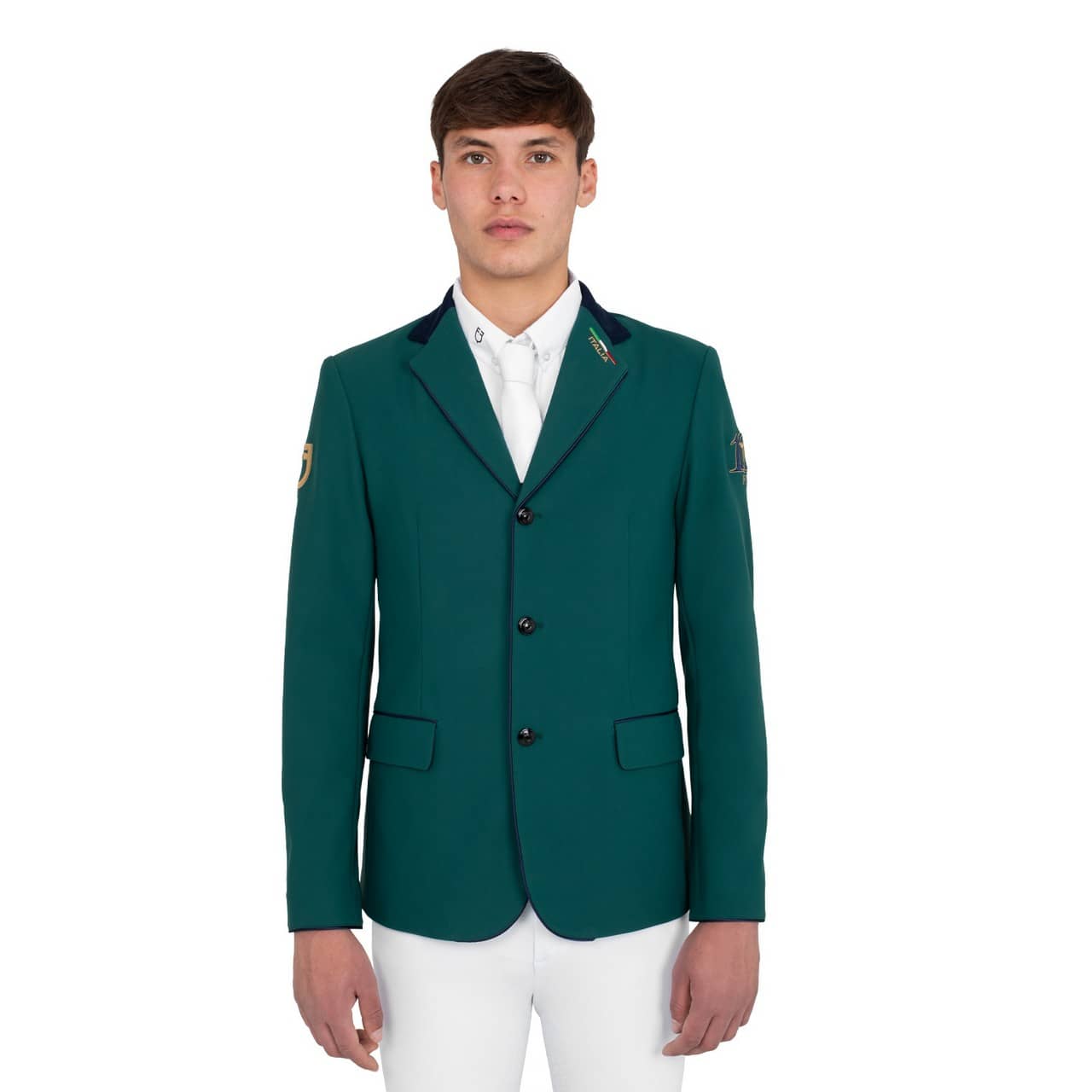 Giacca uomo concorso tre bottoni Equestro X FISE CENTENARIO